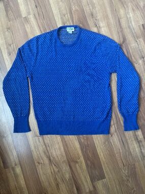 Vintage Classics blue knit sweater